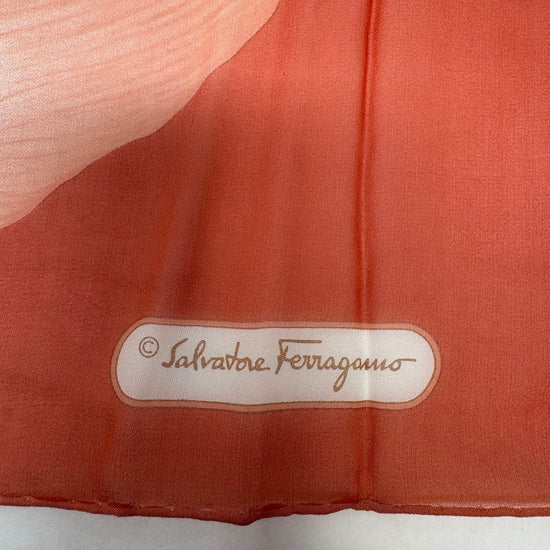 Salvatore Ferragamo Silk Floral Scarf