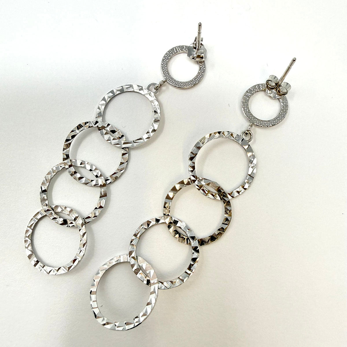 Dangle Hoop Earrings