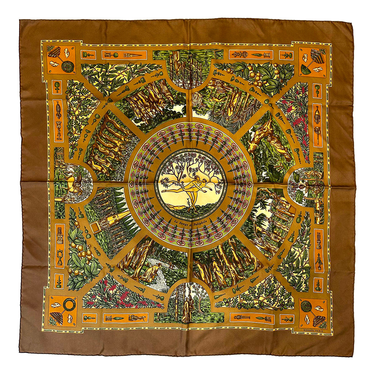 Hermes "Le Songe de Poliphile" Scarf