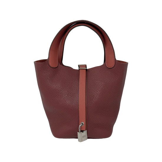 Hermes 2015 Togo Picotin Lock 18