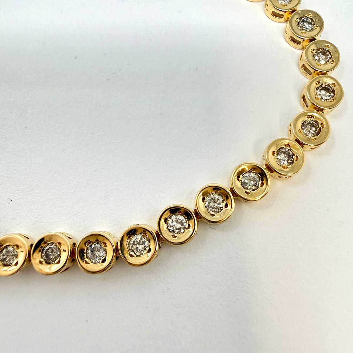 18K Diamond Tennis Bracelet
