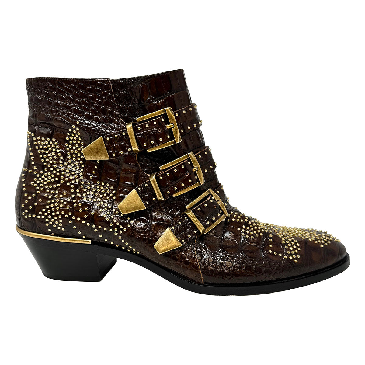 Chloe Susanna Studded Ankle  Boots