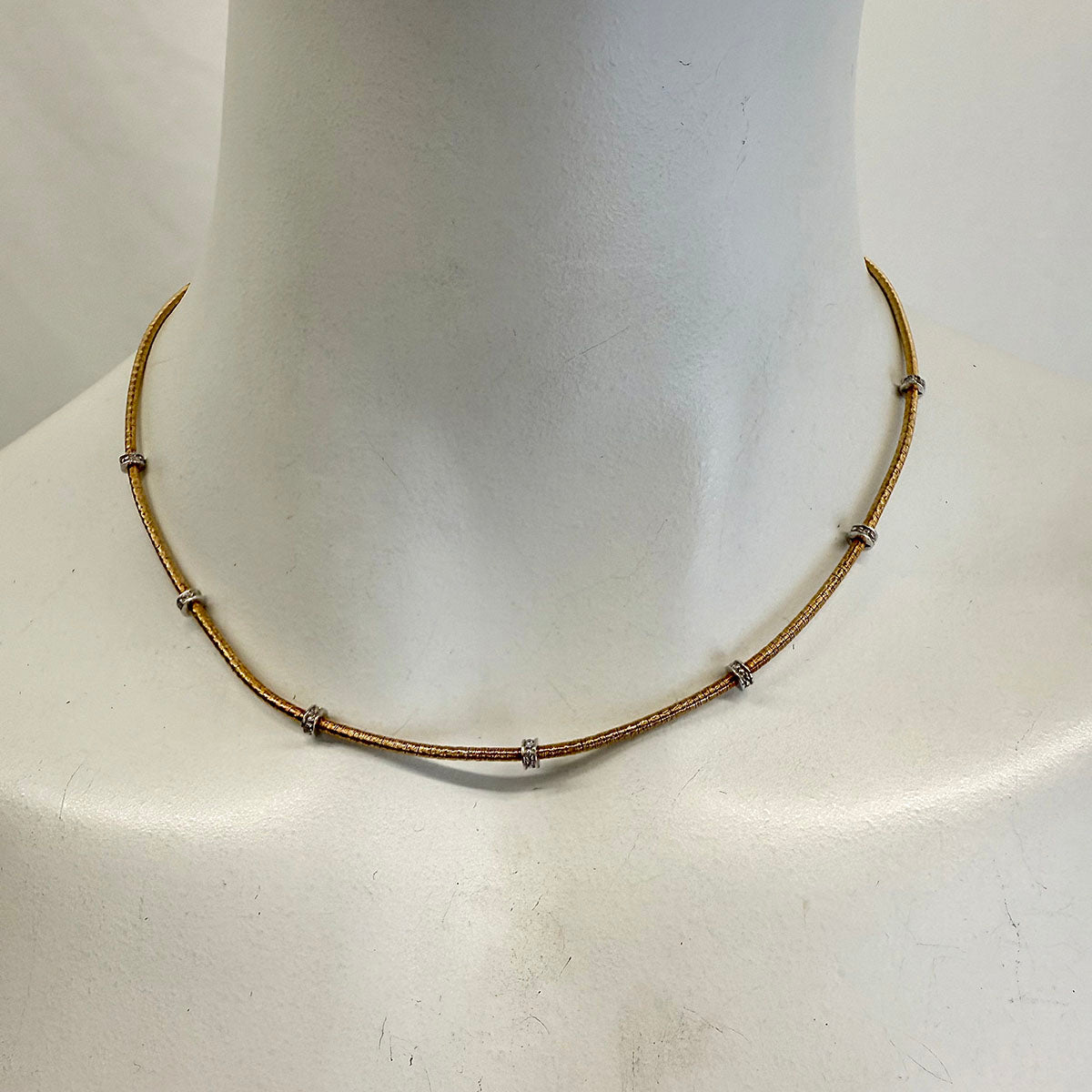 I. Reiss 14K Gold Diamond Necklace