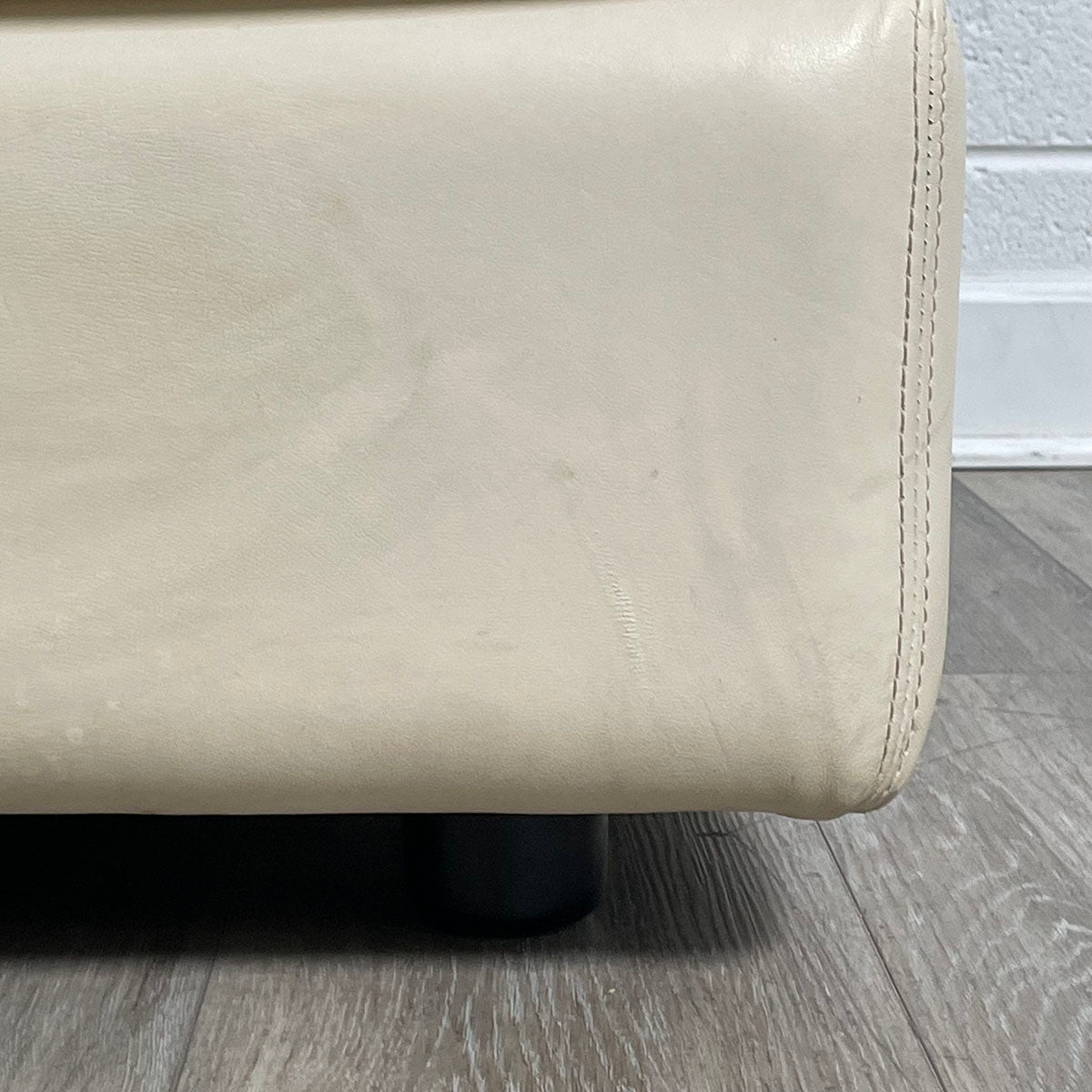 Cream Leather Chair
