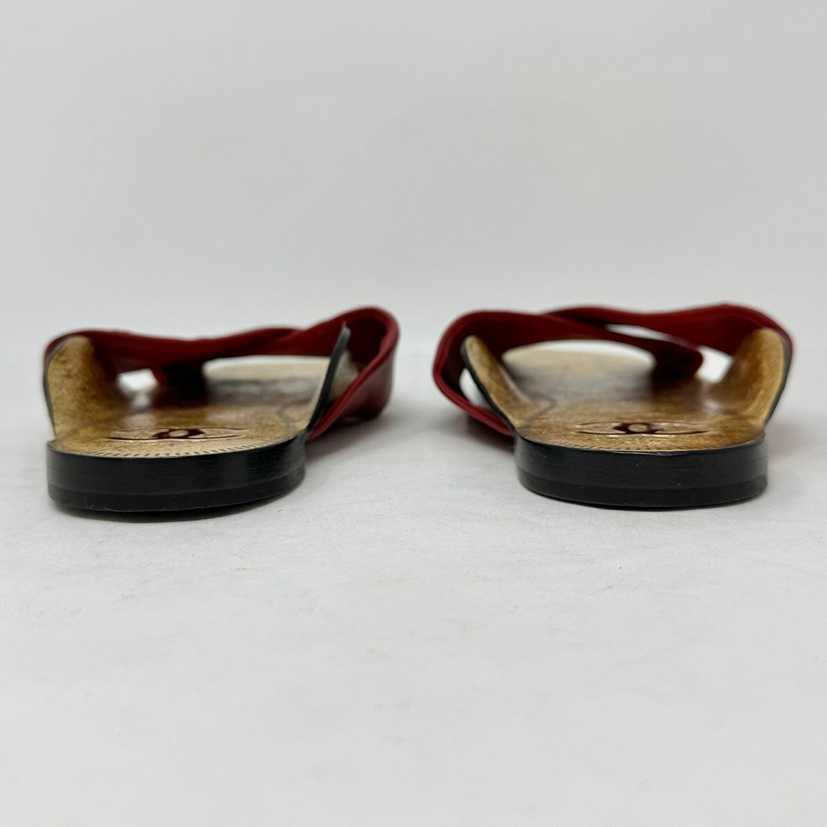 Chanel Lambskin Crossover Mules