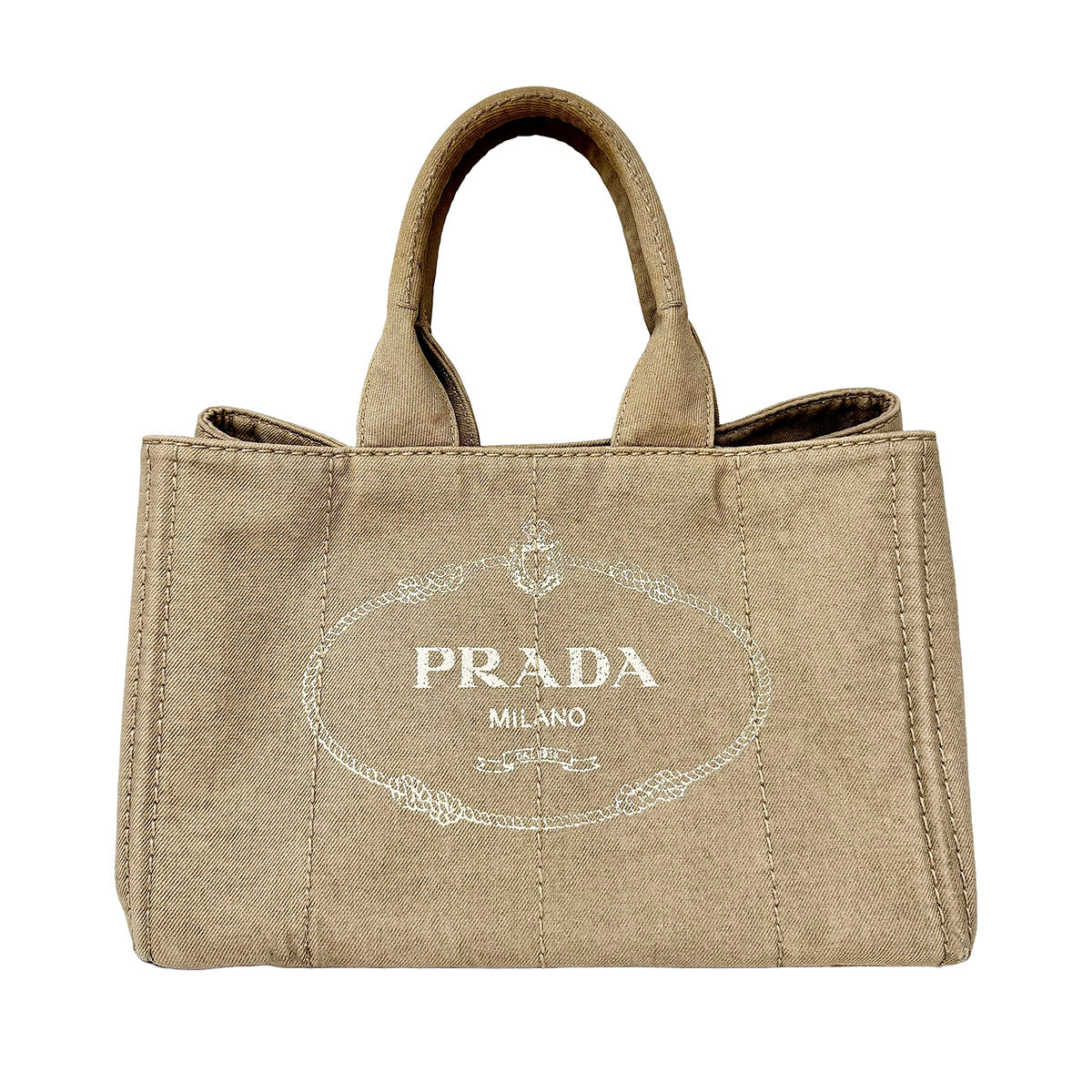 Prada Canvas Canapa Tote