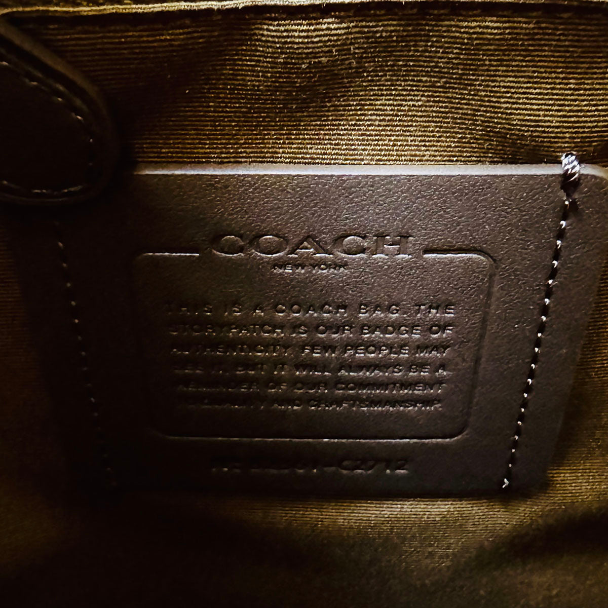 Coach Backpack