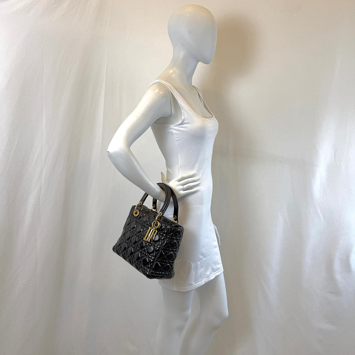 Christian Dior Medium Lady Dior Cannage Bag