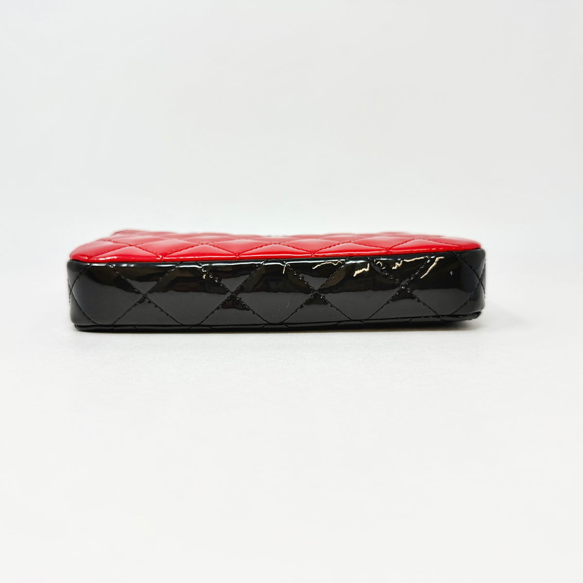 Chanel Bi-color Double Zip Wallet on Chain