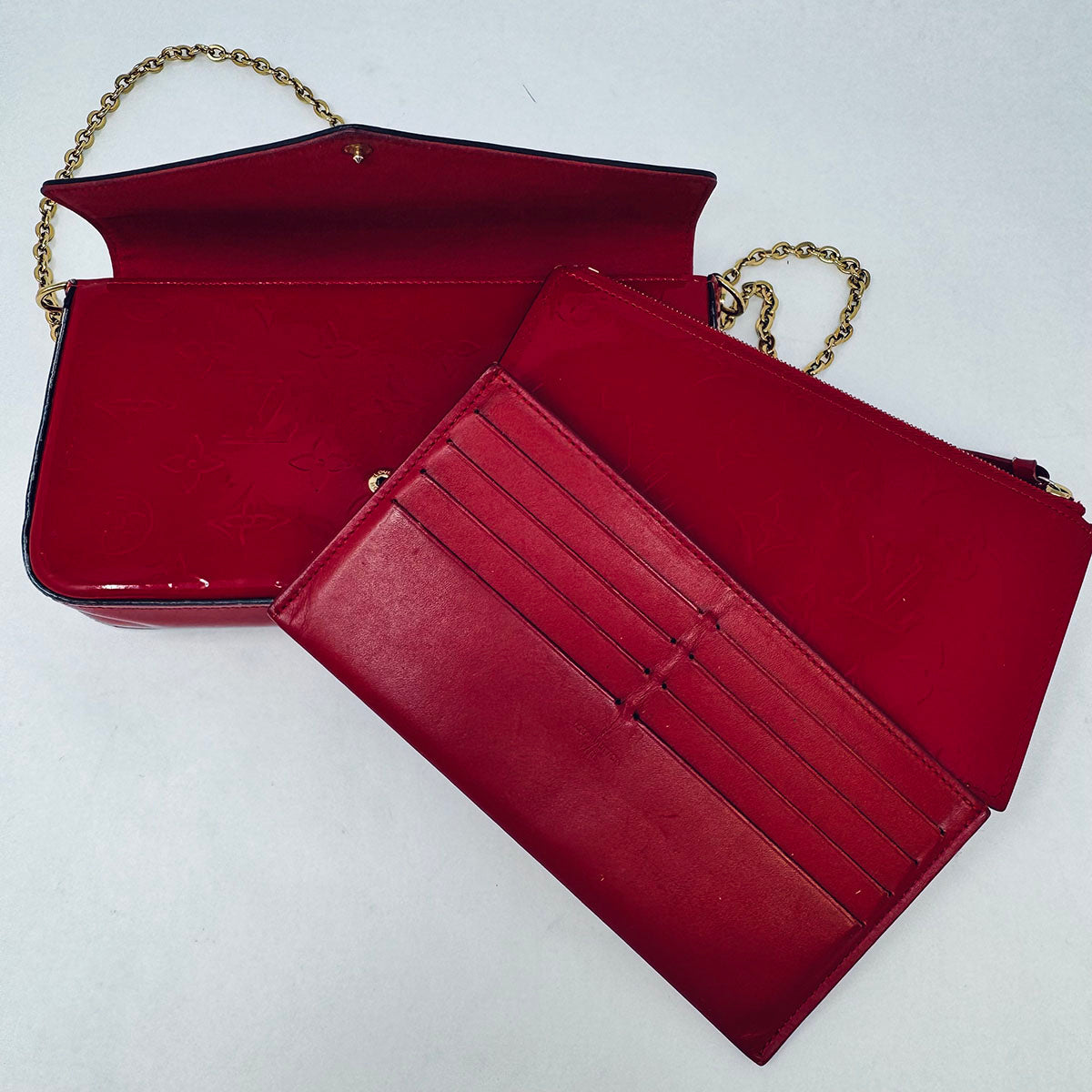 Louis Vuitton Monogram Vernis Feliciie Pochette