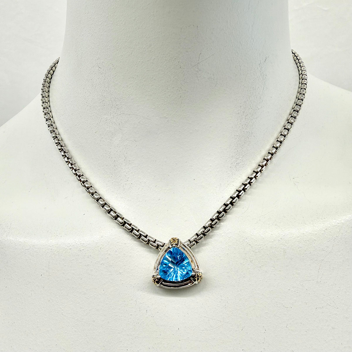 Topaz Pendant Necklace