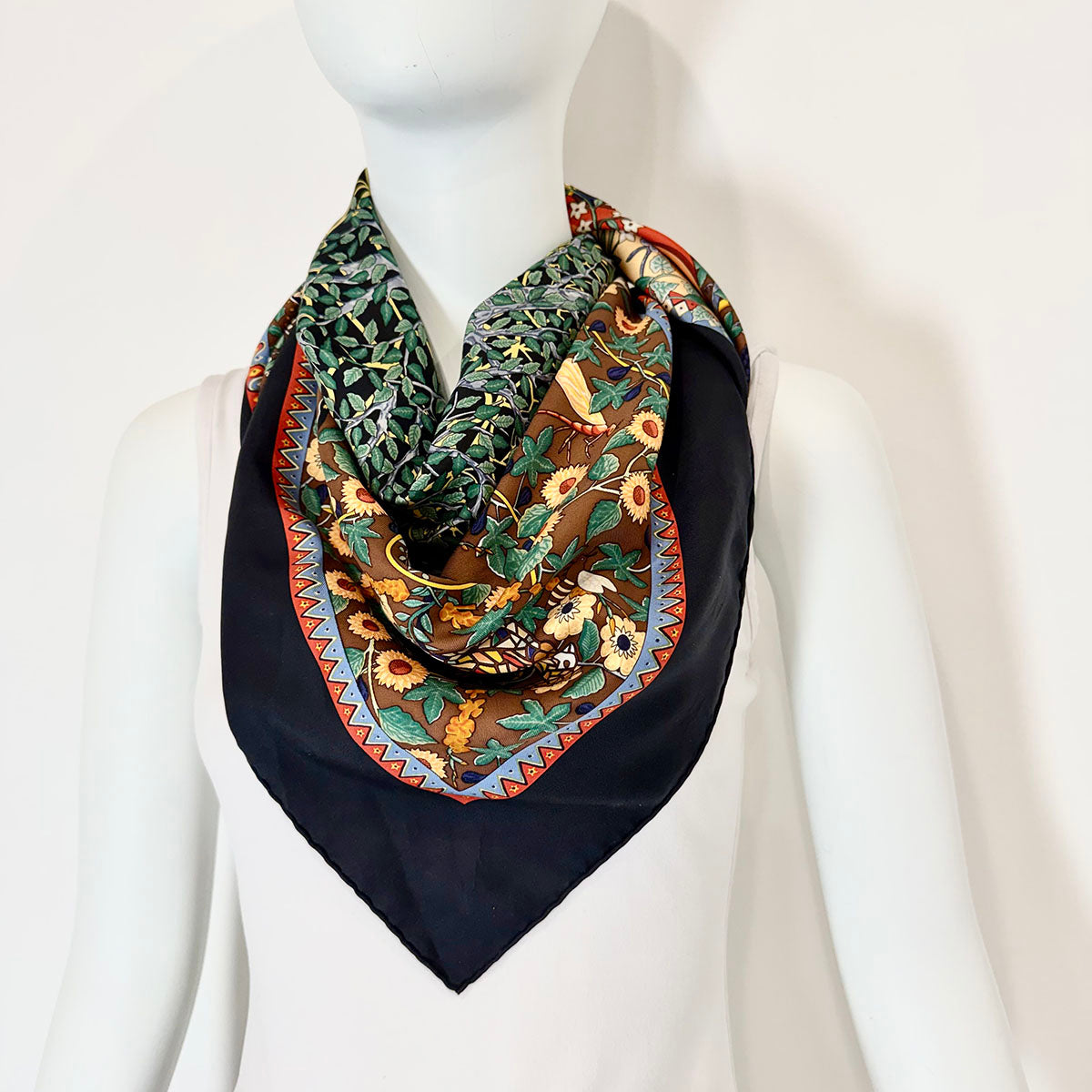Hermes "Axis Mundi"Scarf