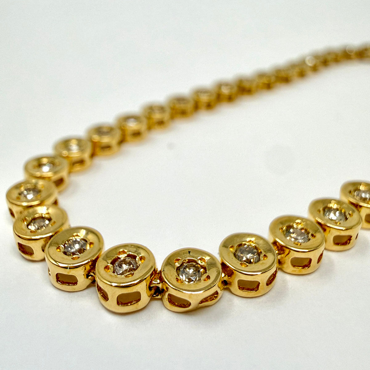 18K Diamond Tennis Bracelet
