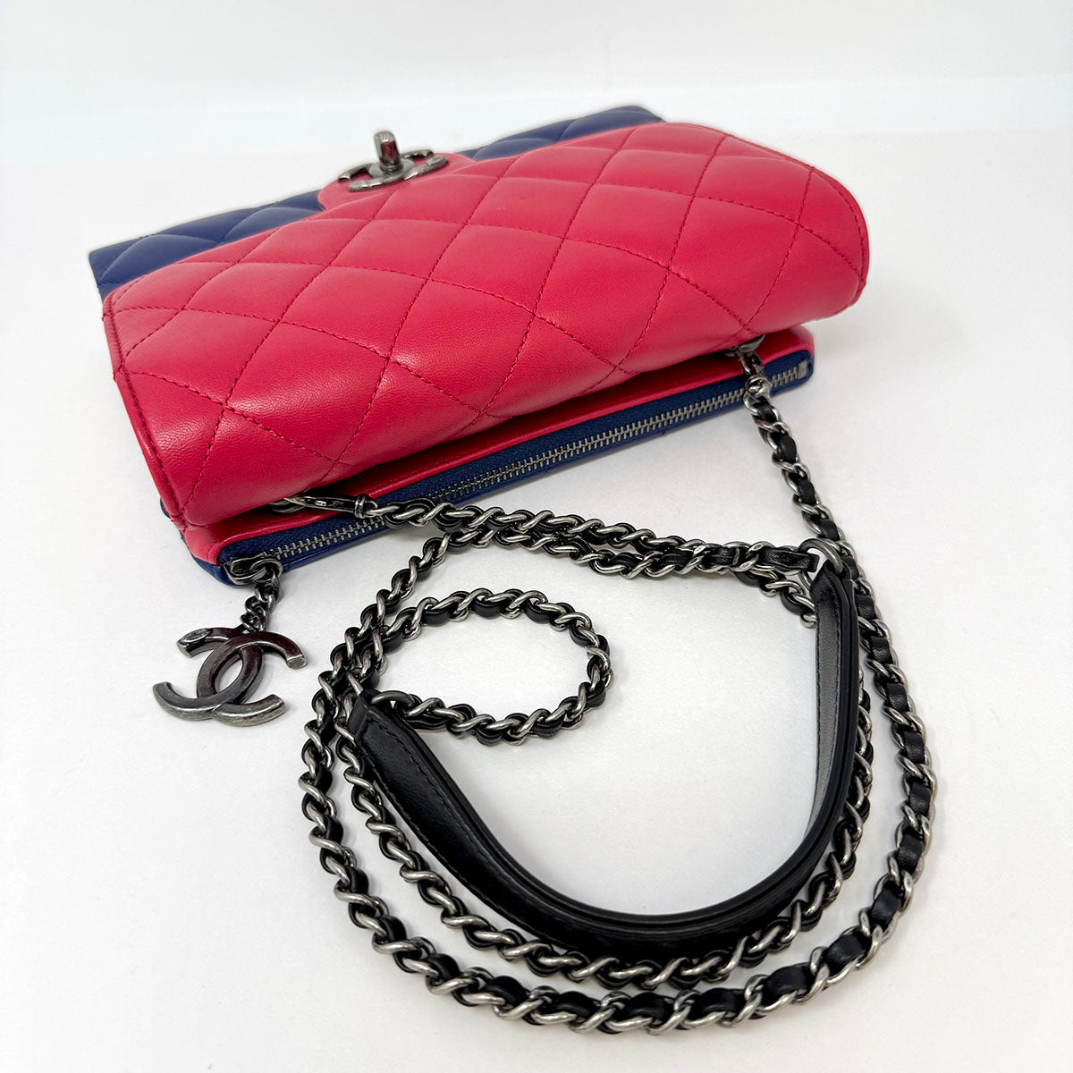 Chanel Tricolor Crossbody Flap