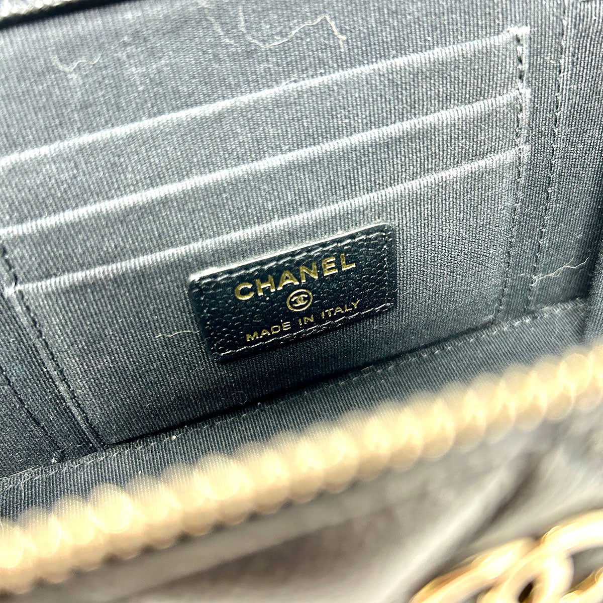 Chanel Classic Vanity Case with Chain
