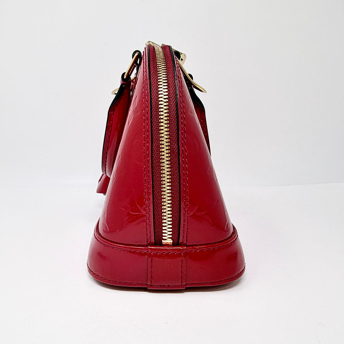 Louis Vuitton Monogram Vernis Alma BB Handle Bag