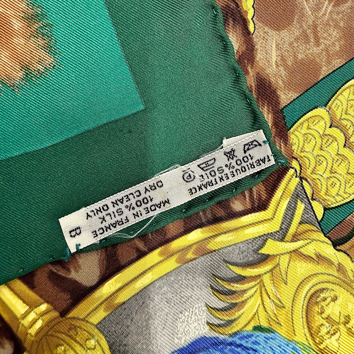 Hermes "Casques et Plumets" Scarf