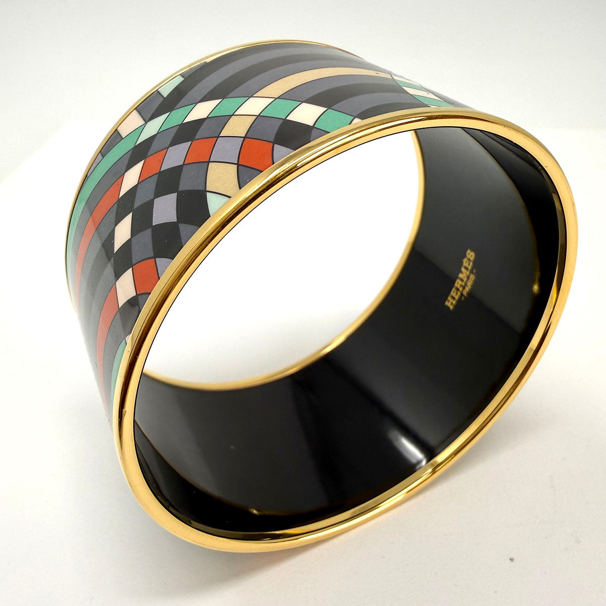 Hermes Extra Wide Bangle Bracelet