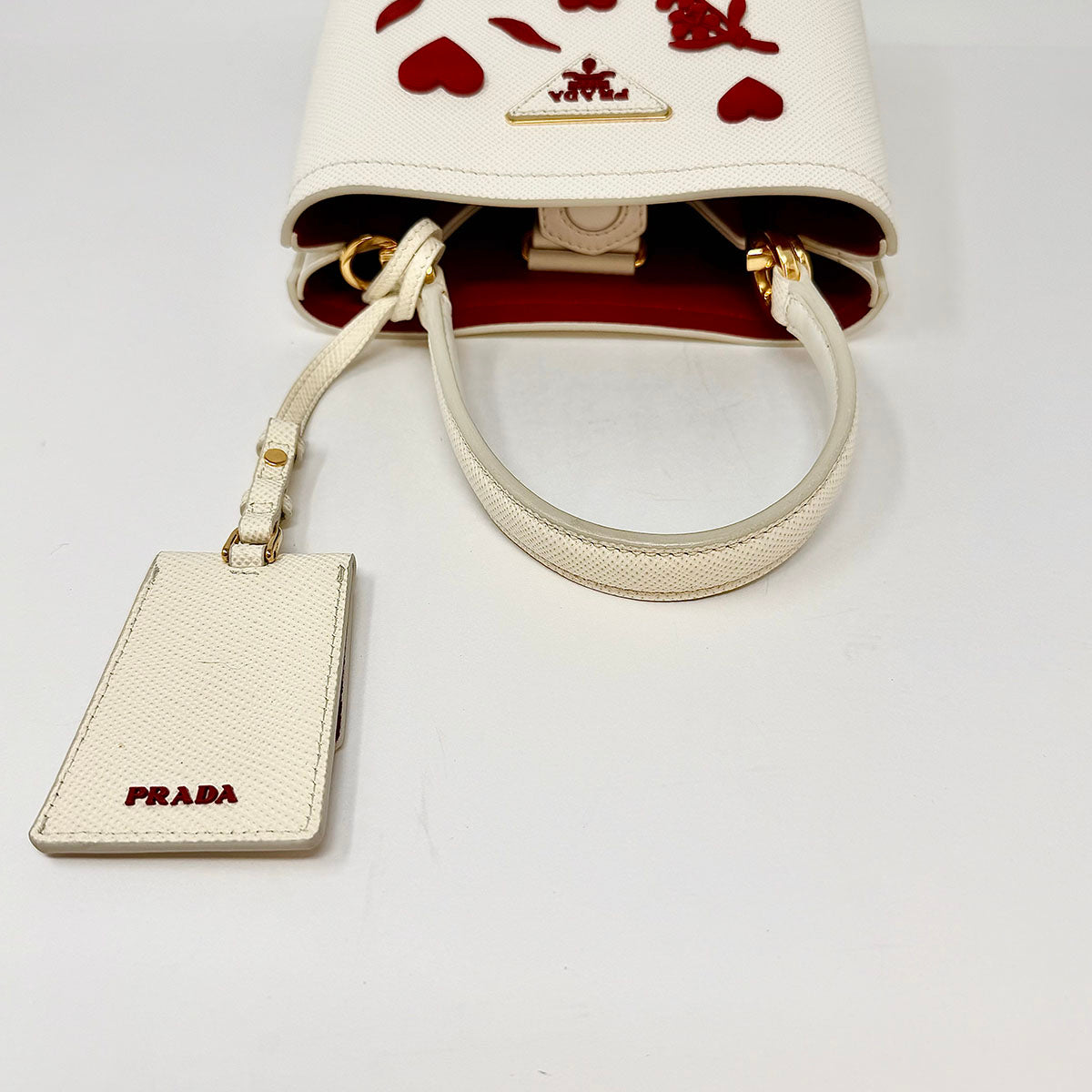 Prada Saffiano Handle Bag