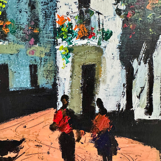 "Spanish Village" Signed and Dated '70