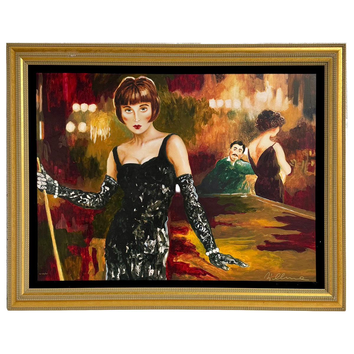 "Ever Loved a Woman Who Made Your Feel Tall" Signed and Numbered W-64/75