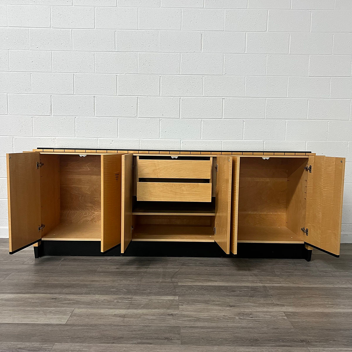 Buffet With A Marble Slab Top
