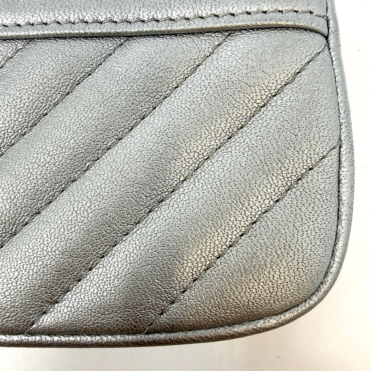 Chanel 2017 - 2018 Metallic Mademoiselle Clutch