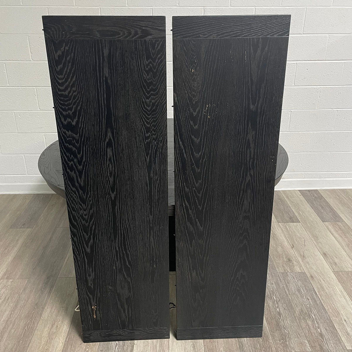 Arhaus Round Black Dining Table