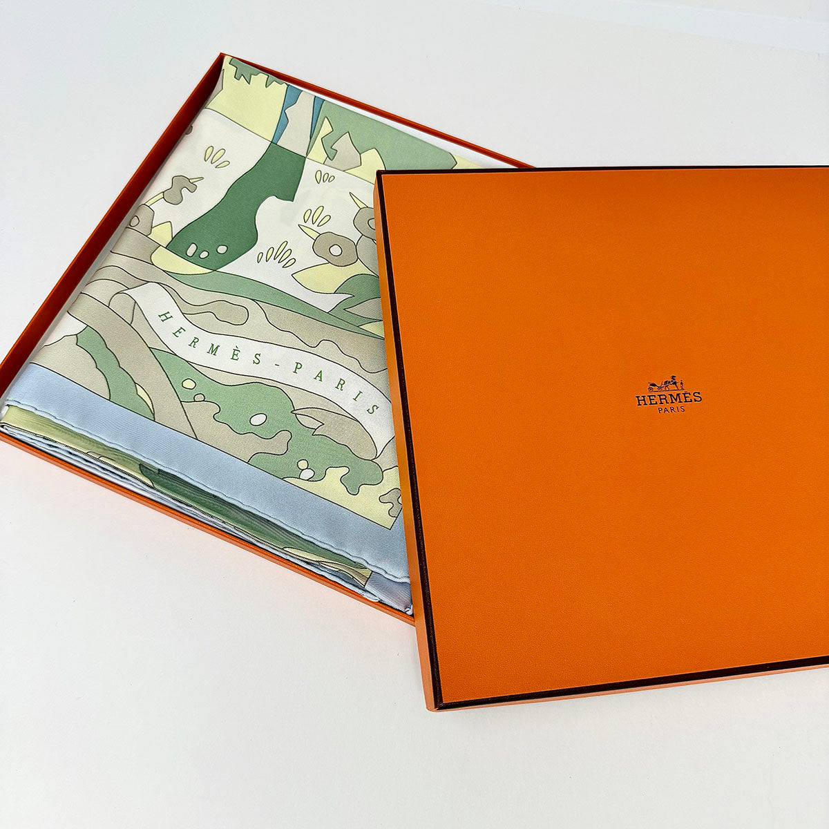 Hermes "Les Dix Cavaliers" Scarf