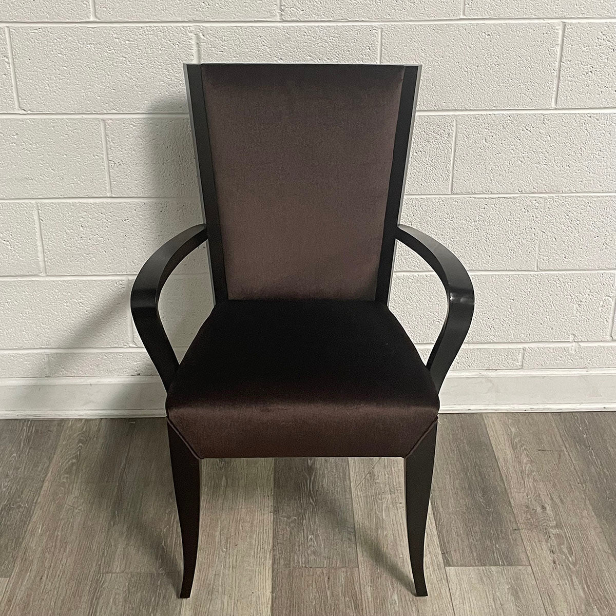 Set of 8 Dakota Jackson Mohair Dining Chairs