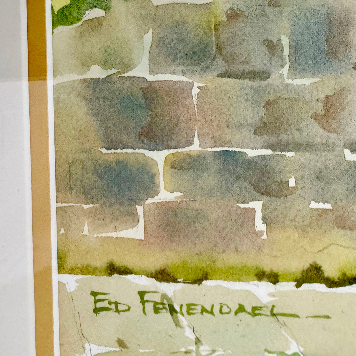"The Turquoise Gate" Signed