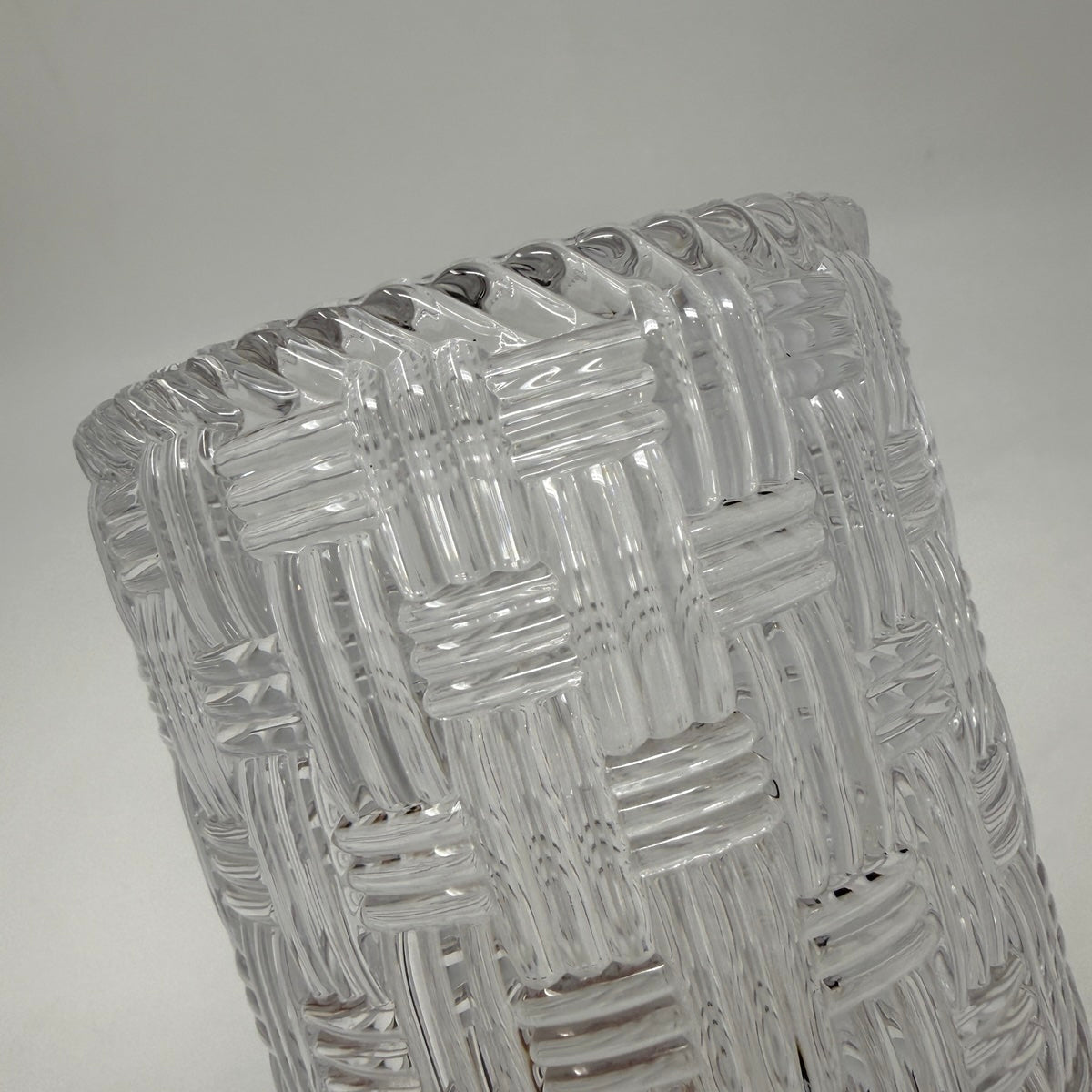 Basketweave Vase
