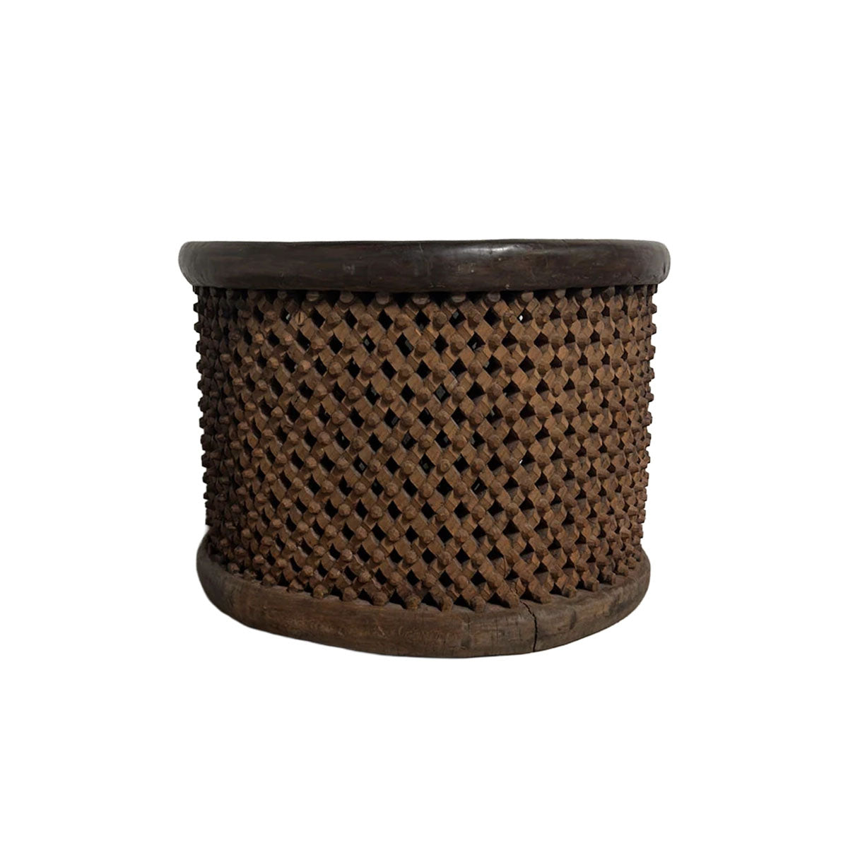 Asian Style Carved Side Table