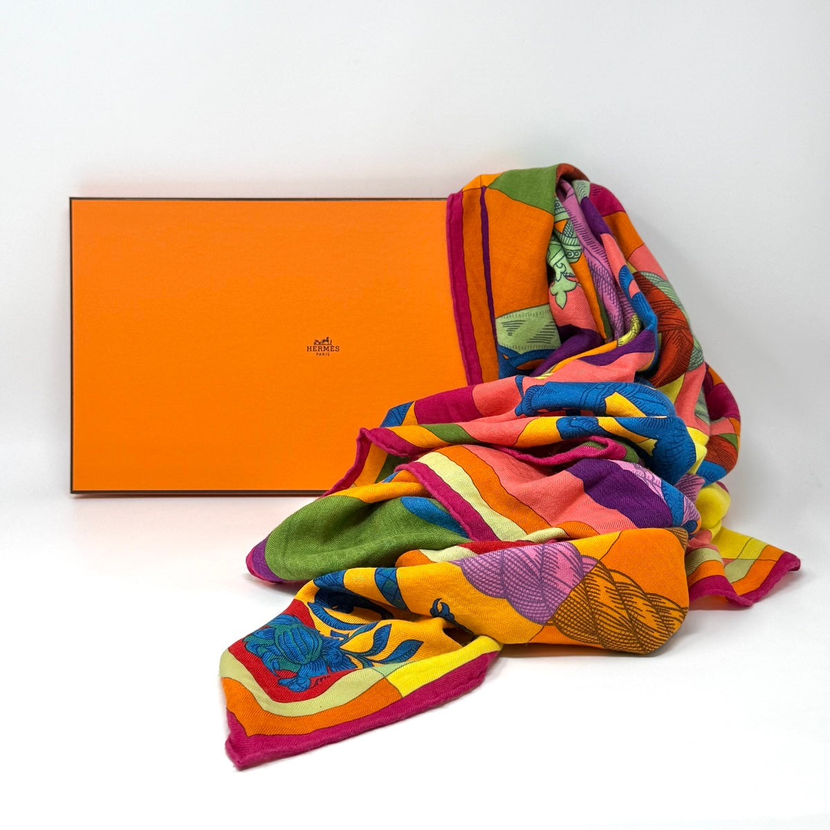 Hermes "Della Cavalleria" Shawl