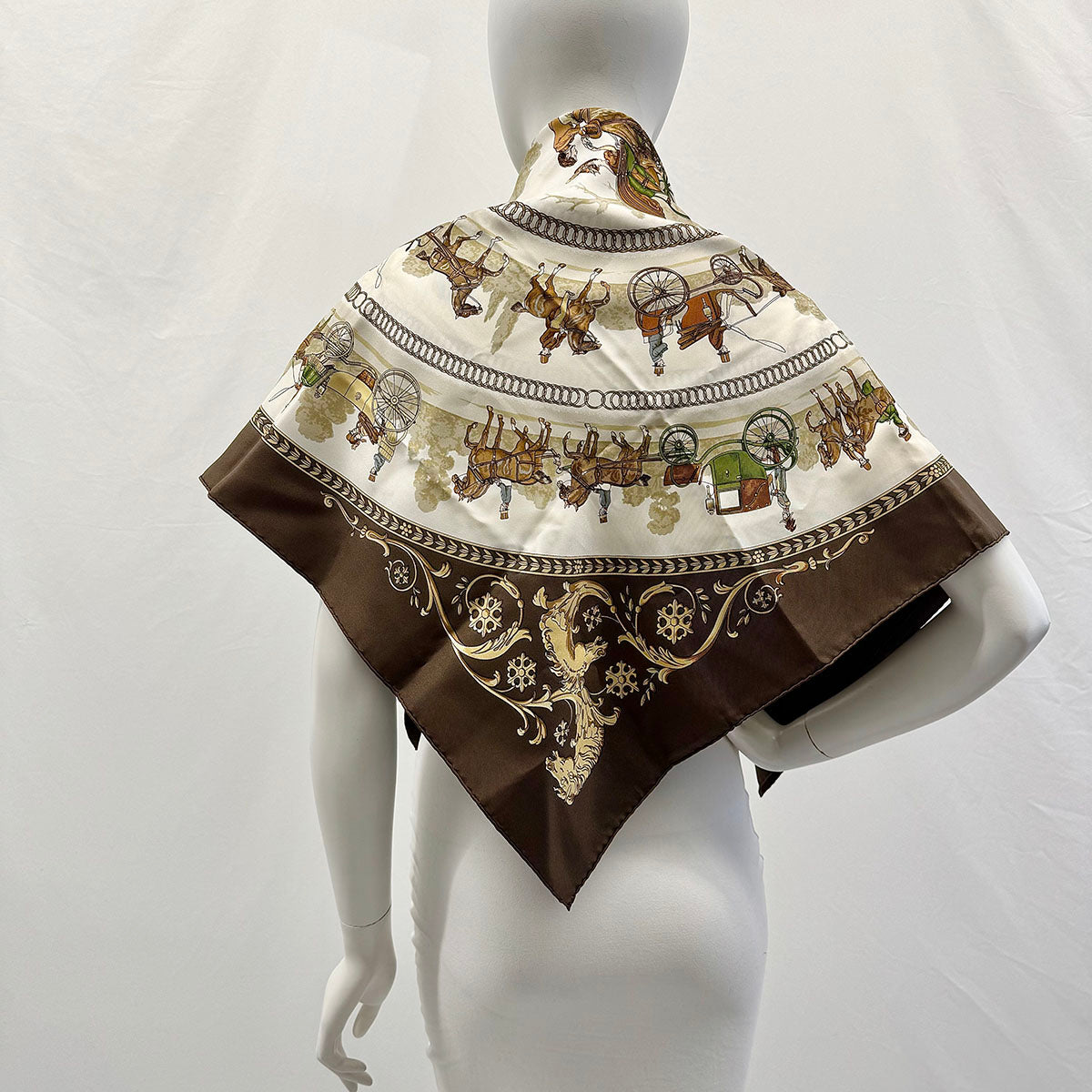 Hermes "La Promenade de Longchamp" Scarf