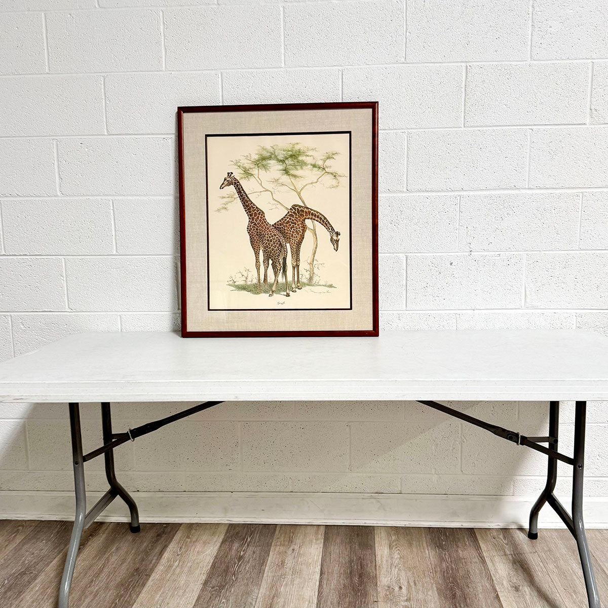 Limited Edition "Giraffe" Signed