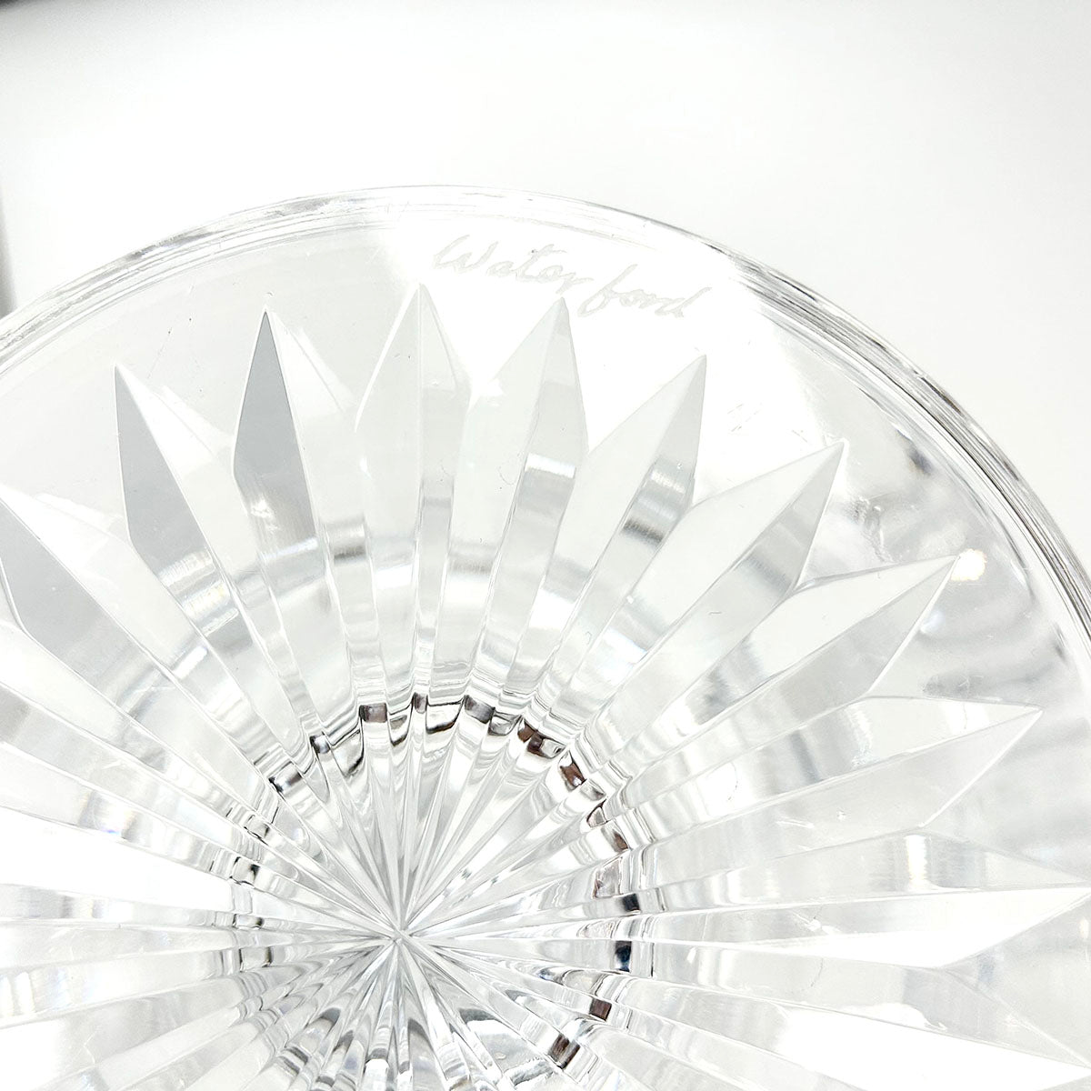 Waterford Master Cutter Compote/Centerpiece Bowl Etched "Waterford"