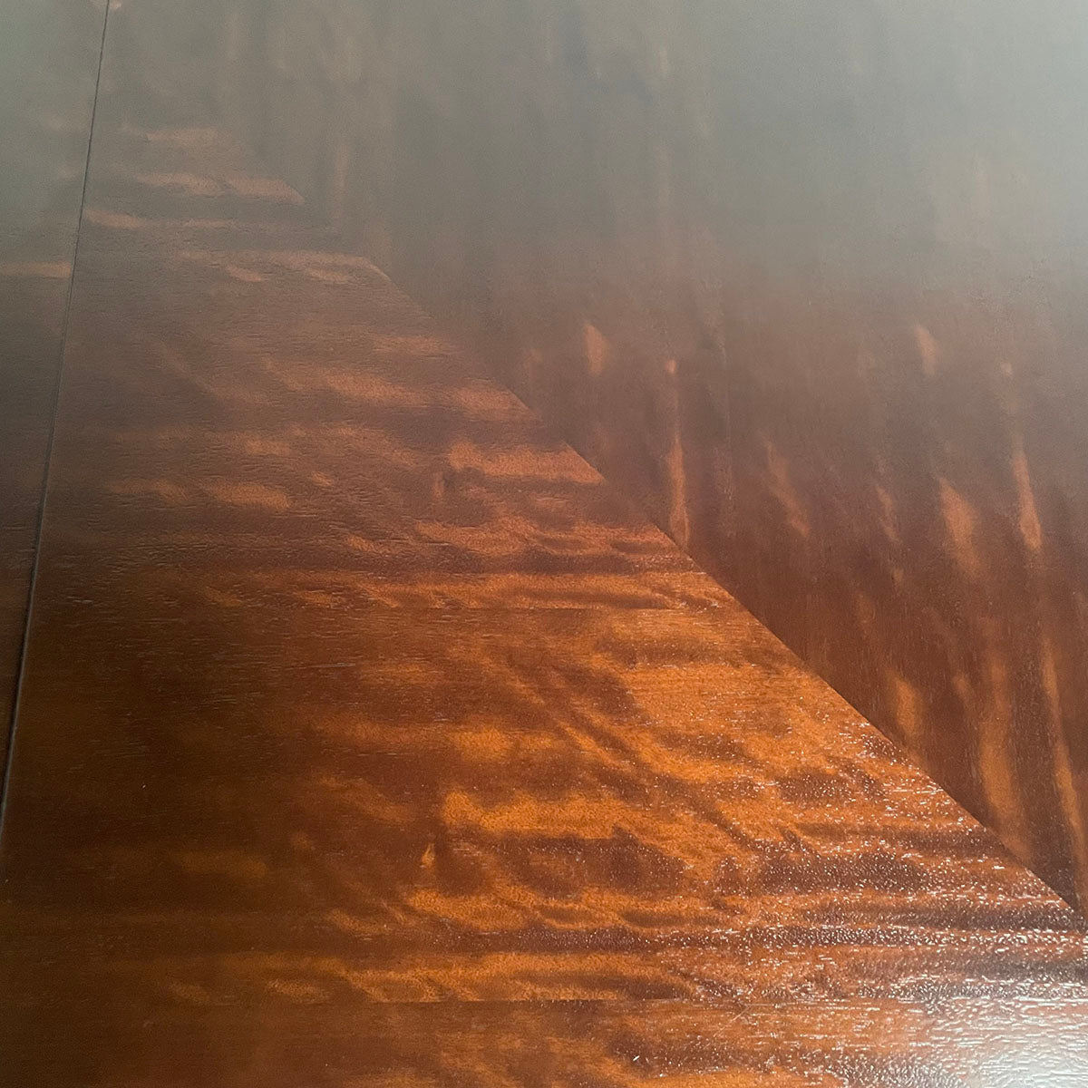 Interior Crafts Square Wood Dining Table with Pedestal Base