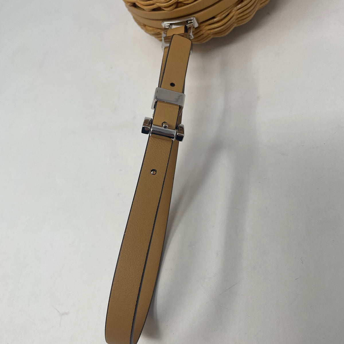 Michael Kors Collection Peatnut Gramercy Minaudiere Wristlet