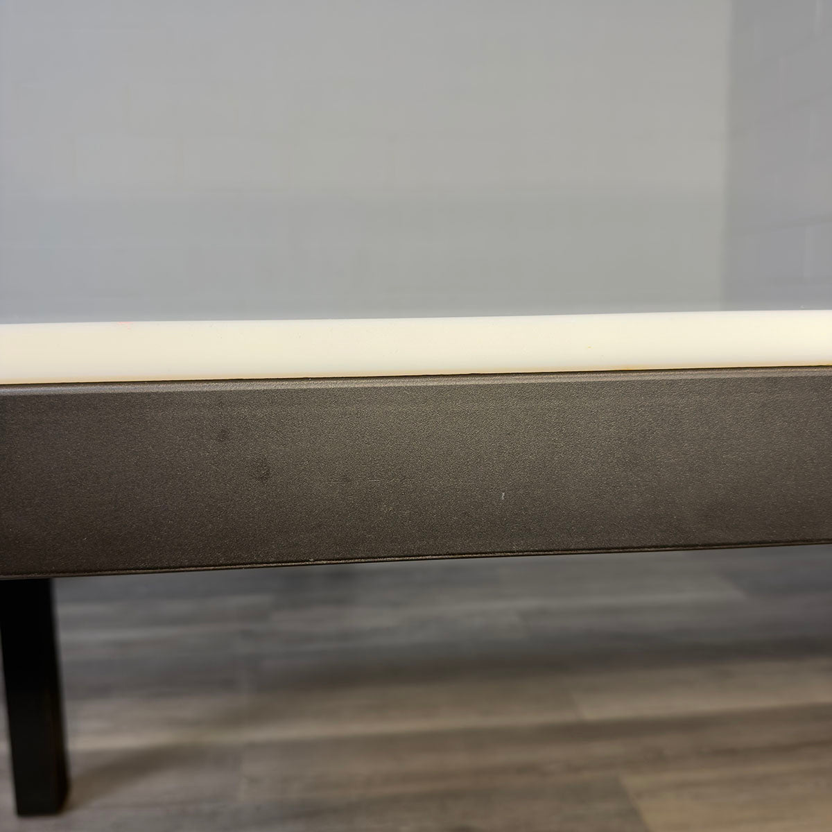 White Stone Top Dining Table