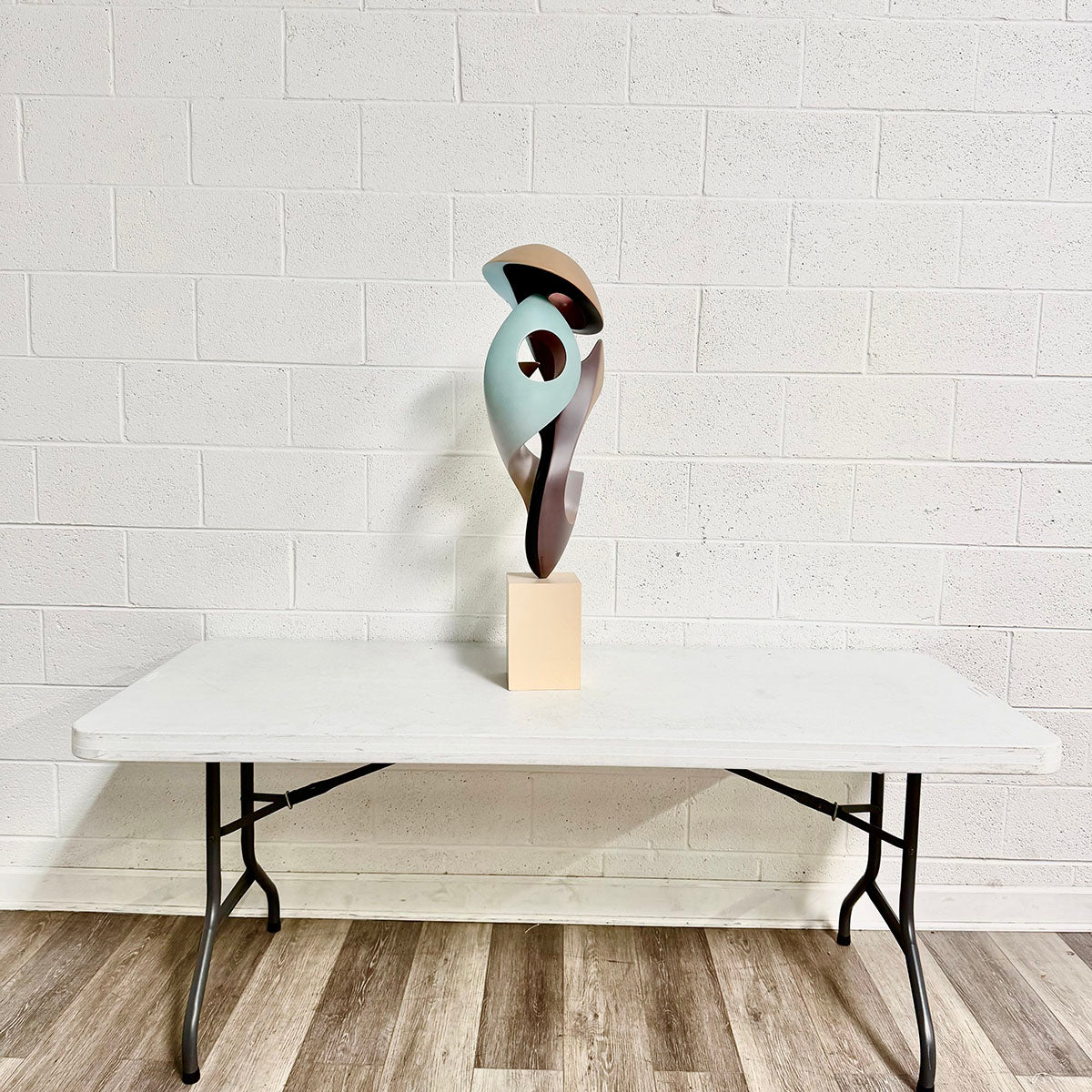 Robert Segal Sculpture Fiberglass and Acrylic on base