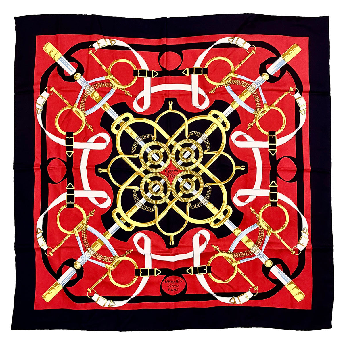 Hermes "Eperon d'Or" Scarf