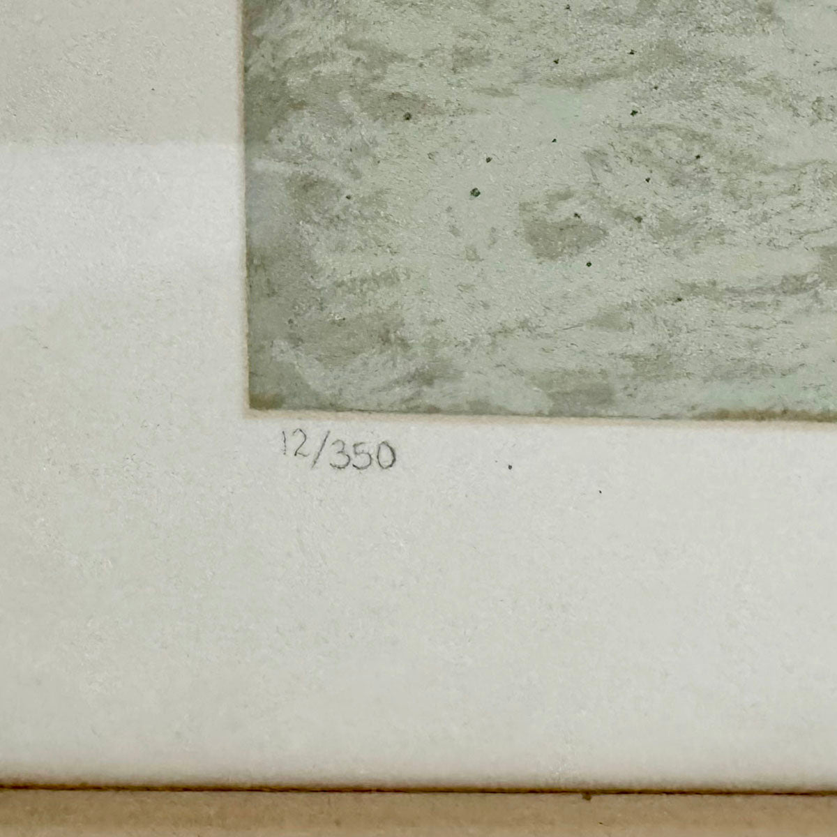 Framed Still life Serigraph Signed