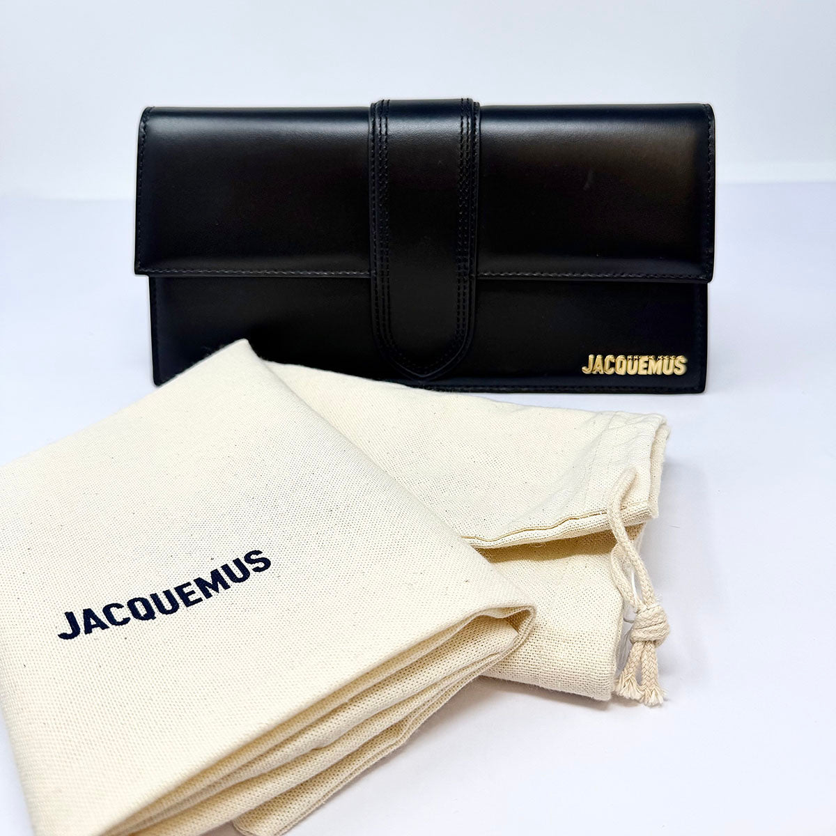 Jacquemus Bambino Long Crossbody Flap Bag