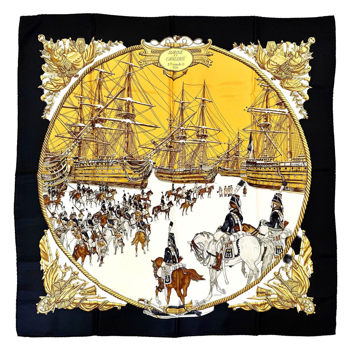 Hermes" Marine et Cavalerie" Scarf