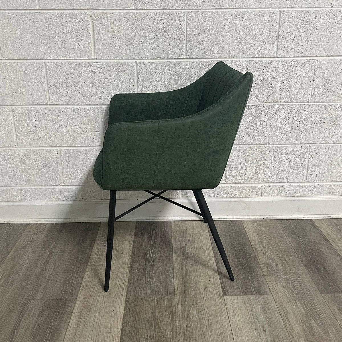 Green Dining Chairs - Set of 4