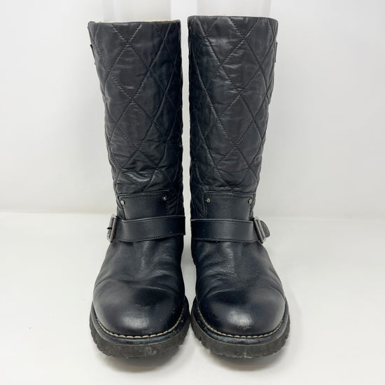 Chanel Moto Boots