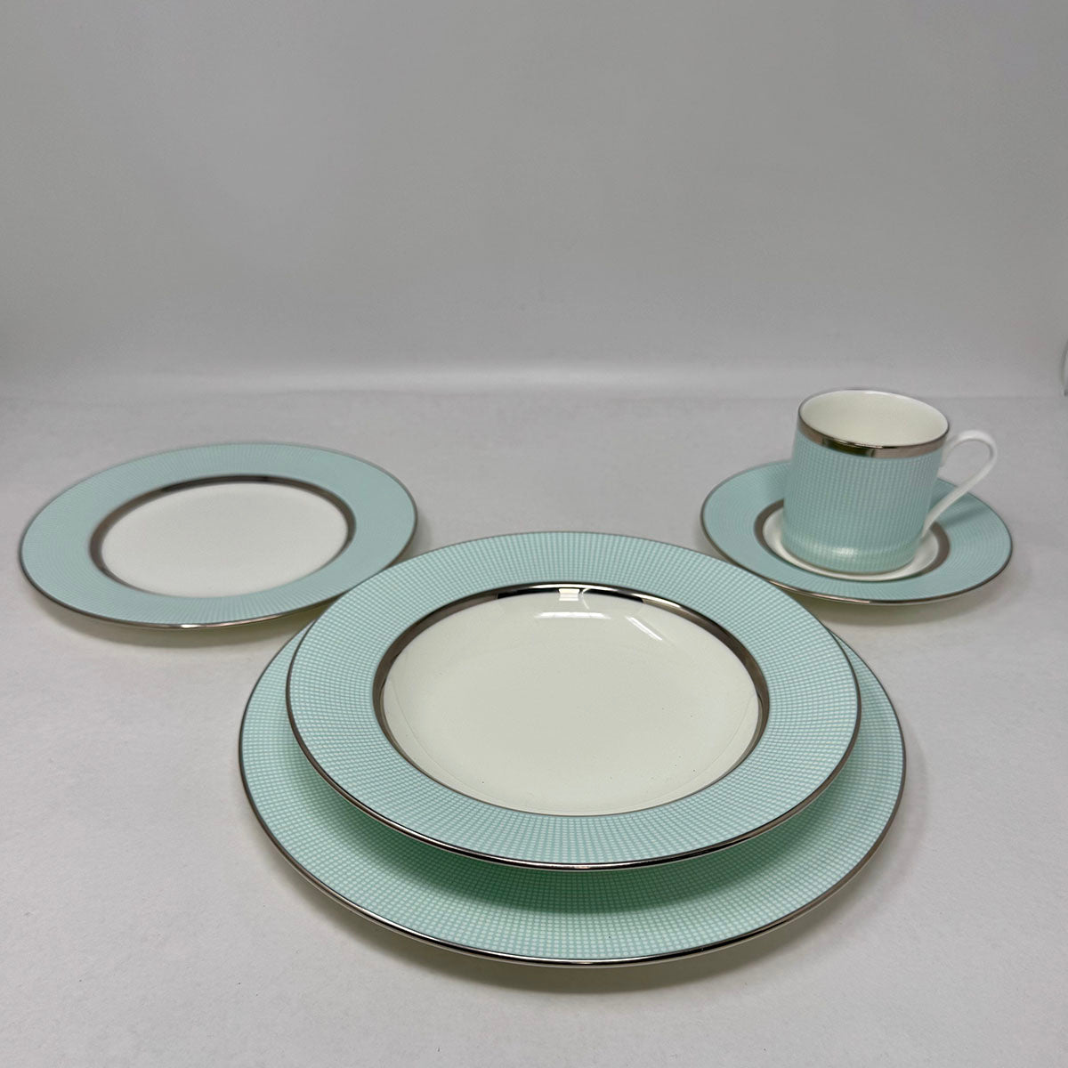61 Pcs Mikasa Saville Aqua