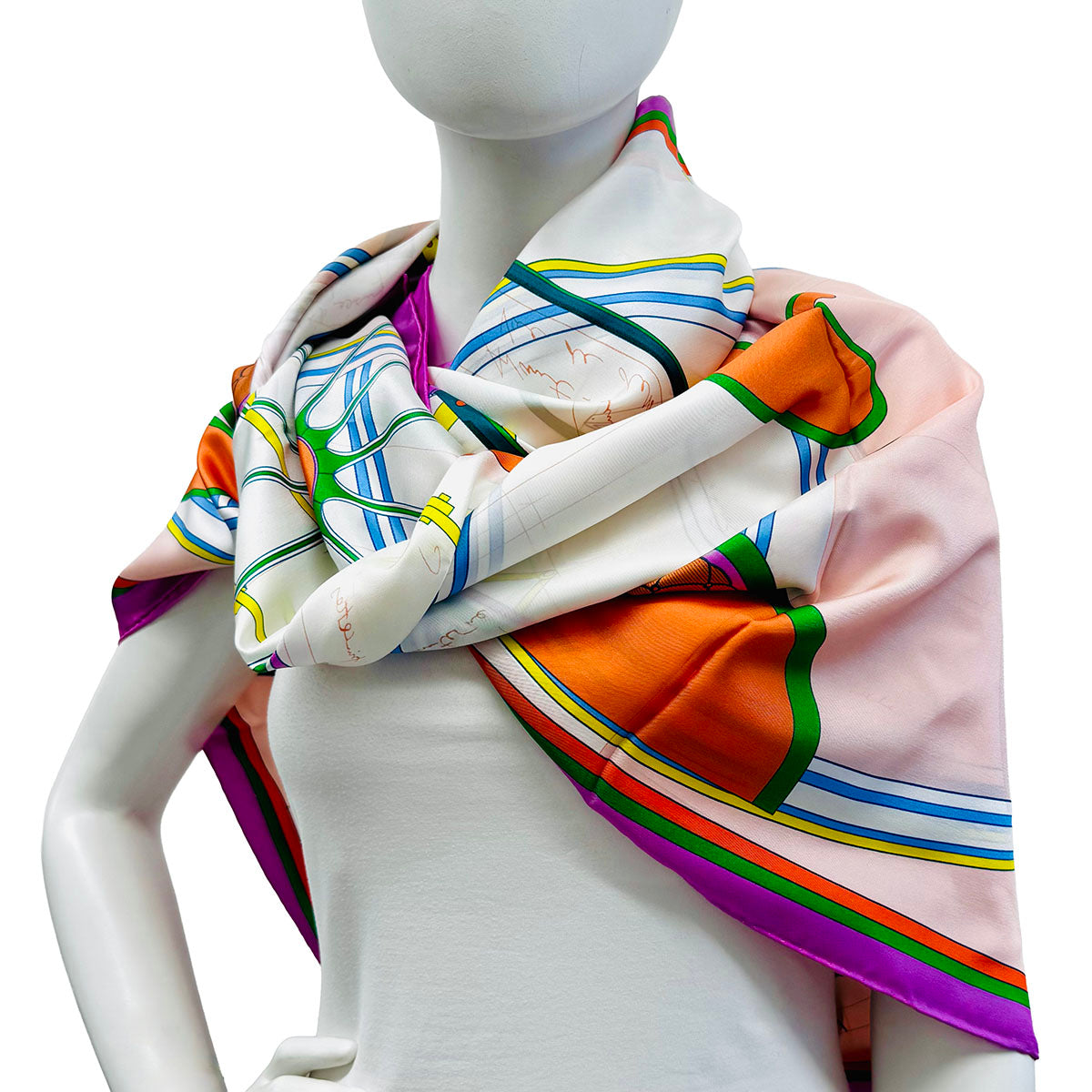 Hermes "Project de Voiture" Shawl