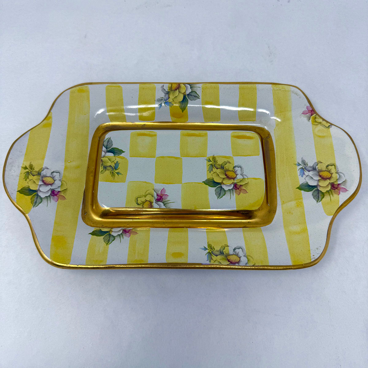 Lemon Curd Butterhouse Butter Dish with Cover
